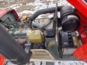 Vand tractor japonez 4 4 yanmar20cp, freza,plug reversibil cu o brazda,600ore functionare,pret 6000  - imagine 4