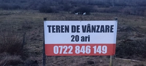 Vând teren 20 ari la drumul național în dreptul intersecției cu Sarata