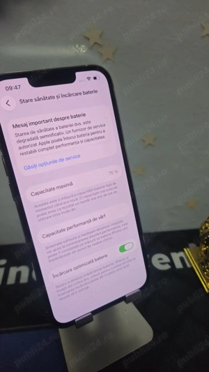 iPhone 13 Pro Gold 128GB Baterie Originală:75%.Pre  fix - imagine 4