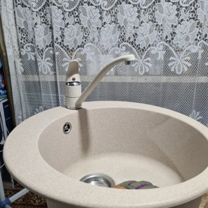 Chiuvetă granit rotundă - imagine 5