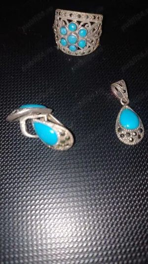 Set cadou ,de ARGINT cercei,inel,pandantiv...preț imbatabil