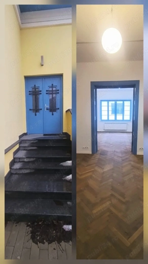 Inchiriere casa ,vila Andrei Muresanu D+P+M 480 MP teren 960 mp 5 loc parcare ,7000 eur +tva - imagine 4