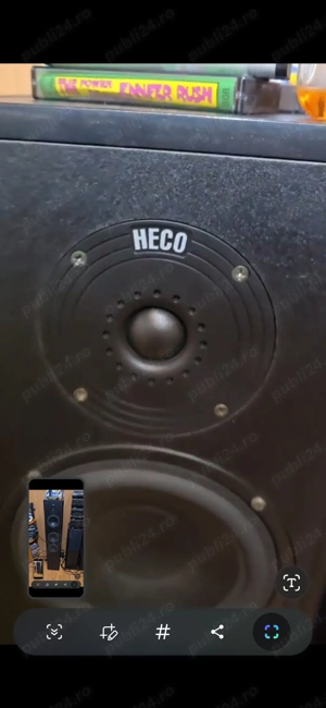 Boxe Heco  si Wharfedale 