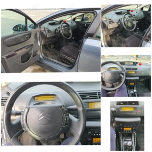 Citro n C4 Sedan 1.6 HDi 110 CP   2  km reali   climă 3 zone, pilot automat - imagine 3