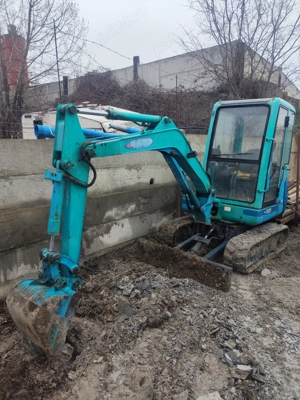 Kubota K025 buldoexcavator - imagine 4