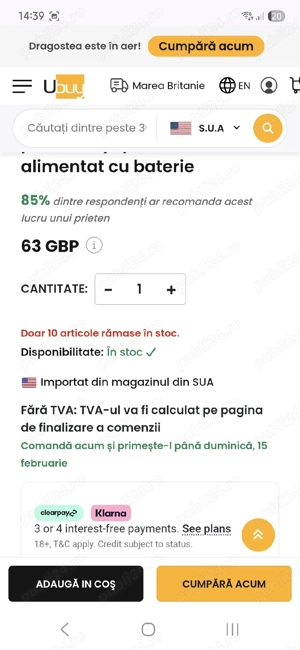Aparat de ras electric cap si fata - imagine 4