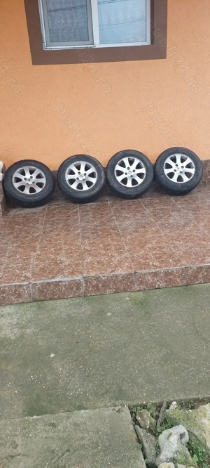 Roți complete de vară 4x108 R15 pentru Peugeot 307,308,3008 etc