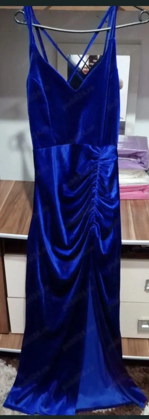 Rochie lunga catifea