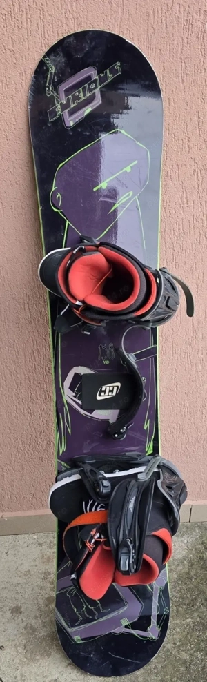 Vând snowboard CC 158WD cu legături și boots  marimba 42