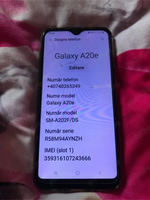 Vand tel samsung A 20 e dual sim  - imagine 4