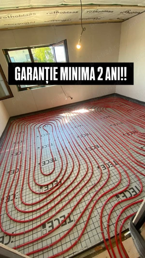 Servicii instalare încălzire în pardoseală 