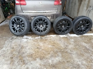 Jante de tablă BMW+cauciucuri de iarnă  225-50 r17  - imagine 3