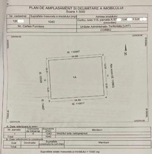 Teren intravilan - vedere la mare -  Plaja Corbu - vand sau schimb