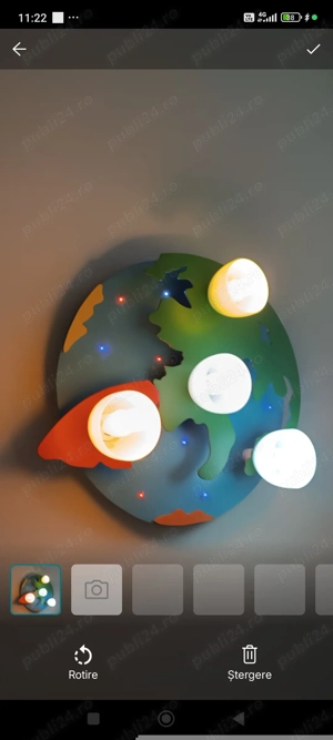 Plafoniera dormitor copil 