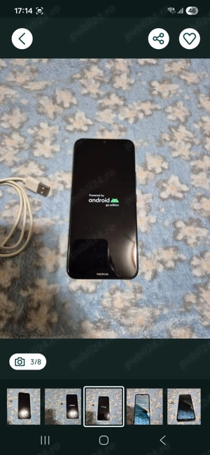 Vând telefon Nokia C21 Plus, 32 GB memorie internă și 2 GB Ram