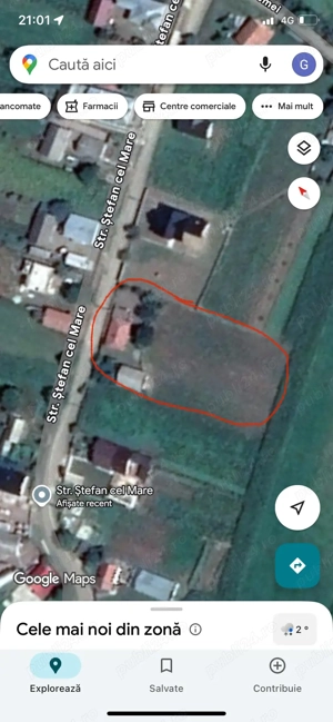 Vând loc pentru casă.