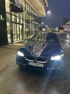 Bmw f10 2016 b47 facelift 2.0 diesel impecabila  - imagine 7