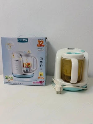 OONEW Aparat de gătit la aburi 4 în 1 alimente pentru bebeluși - imagine 2