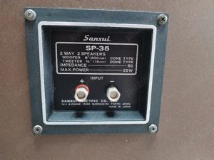 Boxe Sansui Sp 35 - imagine 2