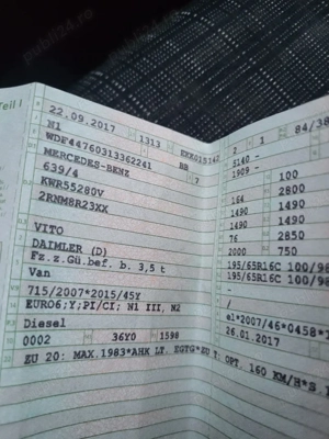 Vand mercedes vito 111 - imagine 7