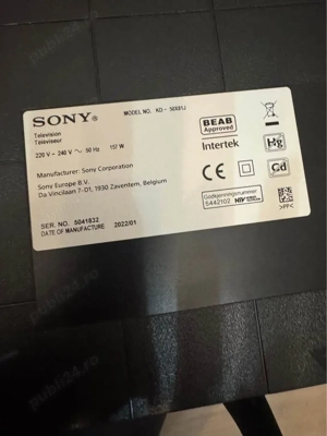 TV smart Sony Bravia 3 - imagine 4