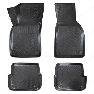 Paravanturi geam cu cleme negru fumuriu Audi A6 C6 sedan sau break  - imagine 8