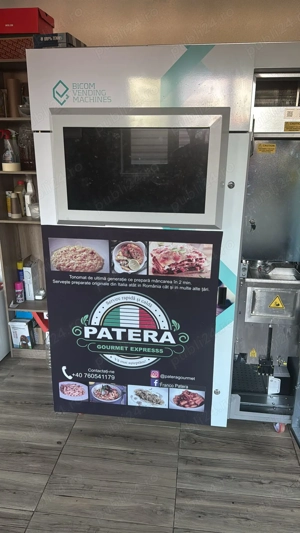 Bicom Vending MACHINES mâncare caldă și igienic.