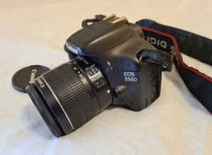Ultimele 2 Buc. Camera Foto DSLR Canon 550D + Obiectiv 18-55 AF - imagine 2