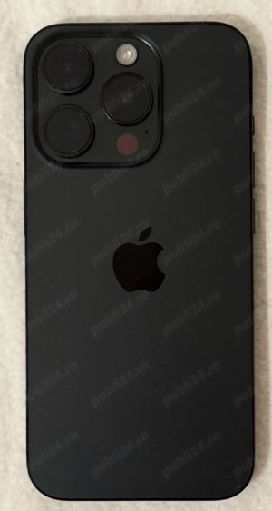 iPhone 15 Pro NOU 256GB 100% stare baterie