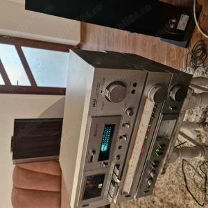 Akai - CS-M02 Casetofon-player, AM-U01 Amplificator integrat , Tuner AT-K02 - Set hi-fi - imagine 3