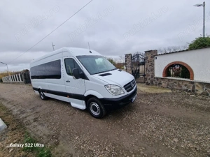 Mercedes Benz Sprinter XXL 8+ 1 Locuri An 2008 Motorizare 2.2 CDi 150Cp Euro 4 toate reviziile la zi - imagine 2