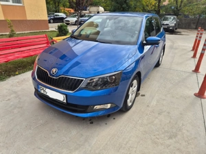 vand skoda fabia III,euro6 ,clima automata,scaune incalzite,carte service