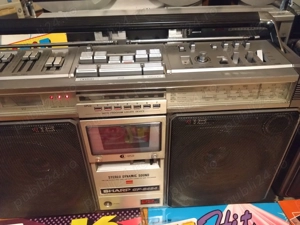 RADIO CASETOFON SHARP GF-9494X 22W Stereo Radio Cassette Recorder - imagine 4