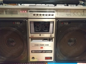 RADIO CASETOFON SHARP GF-9494X 22W Stereo Radio Cassette Recorder - imagine 3