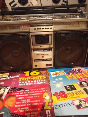 RADIO CASETOFON SHARP GF-9494X 22W Stereo Radio Cassette Recorder - imagine 2