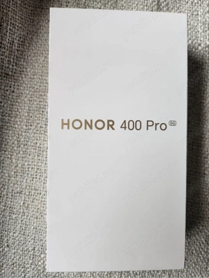 Telefon Honor 400 PRO SIGILAT 12GB RAM 512GB Stocare Procesor Snapdragon Gen 3 - imagine 2