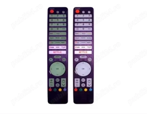Telecomanda TV universala cu butoane fosforescente