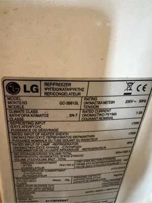 Vand Frigider LG  - imagine 4