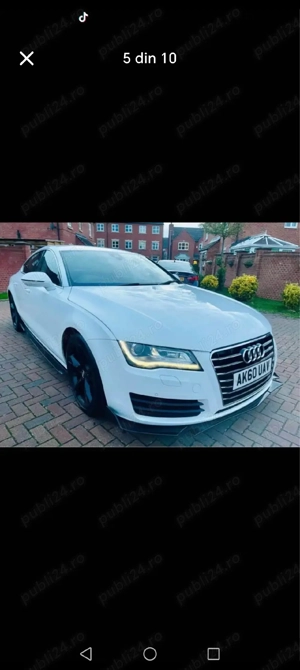 Audi a7 capota bara far aripa trager ușa haion stopuri  - imagine 4