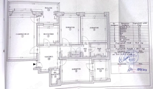 Vand apartament 4 camere
