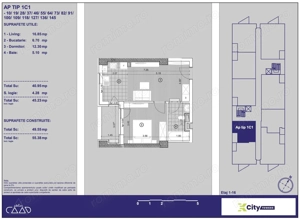 Apartament cu 2 camere in X-city Towers Direct de la dezvoltator - imagine 5