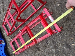 rampă auto cu căruț mecanic