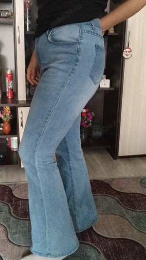 Blugi denim subțiri 