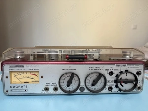 Magnetofon Nagra E,1976 Made In Elvetia.
