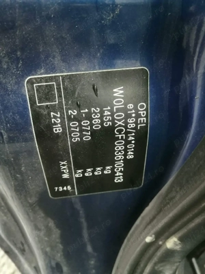 Piese Opel Corsa C cu doua usi   - imagine 5