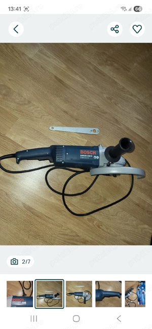 Vând flex profesional Bosch GWS 20-230H - imagine 4
