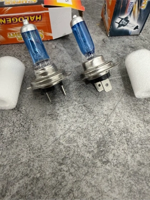 Becuri auto H7 albe 100W - imagine 4