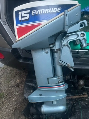 Motor barca Evinrude 15 cp,acte originale!