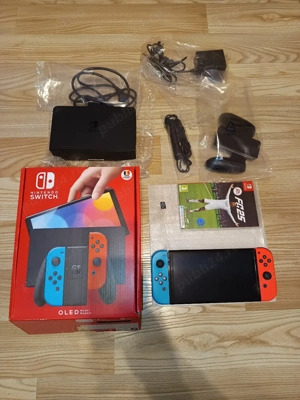 Consola Nintendo Switch Oled +Volan Mario kart - imagine 2