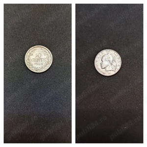 Moneda argint 10 Cents, LIBERIA, 1960